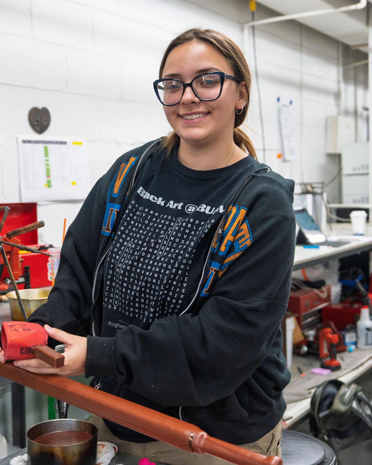 2025 Dick Polich Intern Spotlight: Lyanna Wilcox's Summer at The Rock Tavern Foundry