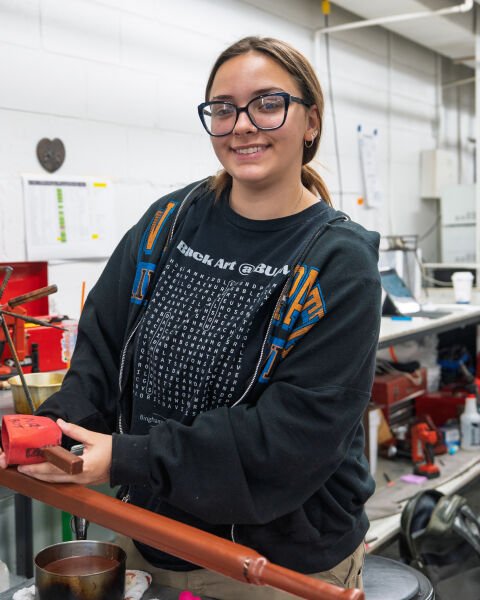 2025 Dick Polich Intern Spotlight: Lyanna Wilcox's Summer at The Rock Tavern Foundry